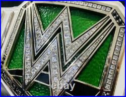 Custom WWE Championship Replica Title Belt Silver Version 2mm Brass