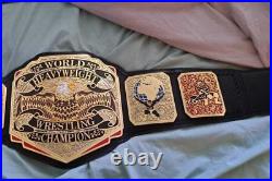Custom World Championship Belt 2MM Brass Metal Plates