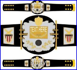 Custom Wrestling Championship Belt Personalized Faux Leather Trophy