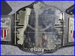 Custom Wrestling Championship Belt Personalized Faux Leather Trophy