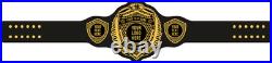 Custom Wrestling Championship Belt Personalized Name & Logo, 4mm/2mm, Gold/Nikal
