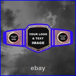 Custom Wrestling Championship Replica Belts Adult Size 2mm
