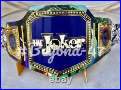 Custom the joker Wrestling Championship Belt Adult Size Replica 2MM/4MM
