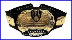 Customizable Fantasy Football Championship Belt Gold