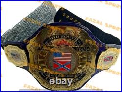 Customized Mid South Tag Team World Heavyweight Wrestling Championship belt 2mm Customized Mid South Tag Team World Heavyweight Wrestling Championship belt 2mm