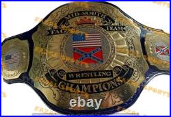 Customized Mid South Tag Team World Heavyweight Wrestling Championship belt 2mm Customized Mid South Tag Team World Heavyweight Wrestling Championship belt 2mm