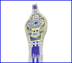 Dallas CowBoys NFL Championship Replica Title Adult Size 2mm Brass Plated Belt