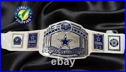 Dallas Cowboy Championship NFL Wrestling Replica Title Adult size 2MM Brass Belt