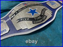 Dallas Cowboy's Five Time World Championship Belt Adult Size Replica