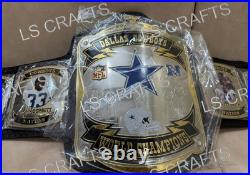 Dallas Cowboy's World Championship Belt Adult Size 2MM/ 4MM Brass & Zinc