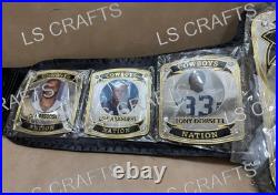 Dallas Cowboy's World Championship Belt Adult Size 2MM/ 4MM Brass & Zinc