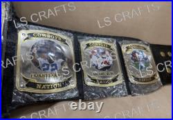 Dallas Cowboy's World Championship Belt Adult Size 2MM Brass Dallas Cowboy's World Championship Belt Adult Size 2MM Brass