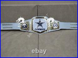 Dallas Cowboys American Championship Belt Super Bowl Footbal NFL 2mm Brass