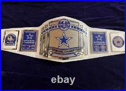 Dallas Cowboys Superbowl Championship Belt Adult size Raplica 2mm ZINC