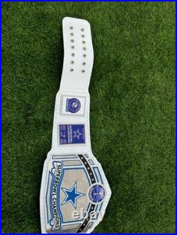 Dallas Cowboys Superbowl Championship Belt Adult size Raplica 2mm ZINC Dallas Cowboys Superbowl Championship Belt Adult size Raplica 2mm ZINC