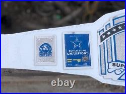 Dallas Cowboys Wrestling Championship Belt 2mm Brass Adult Size