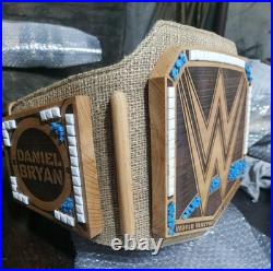 Daniel Bryan Eco Friendly Wooden Championship Wrestling Belt Adult Size Replica