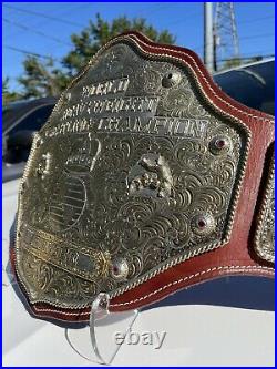 Dave Millican Cast Crumrine Big Gold Championship Wrestling Belt