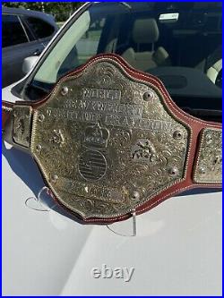 Dave Millican Cast Crumrine Big Gold Championship Wrestling Belt
