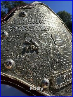 Dave Millican Cast Crumrine Big Gold Championship Wrestling Belt