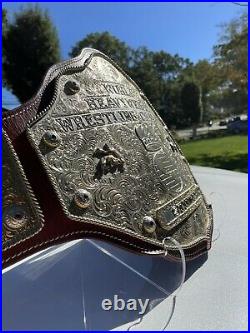 Dave Millican Cast Crumrine Big Gold Championship Wrestling Belt