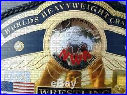 Domed Globe NWA World Heavyweight Wrestling CHAMPIONSHIP BELT Adult Size