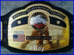 Domed Globe NWA World Heavyweight Wrestling CHAMPIONSHIP REPLICA BELT Adult Size