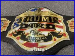 Donald Trump USA Presidential Election 2024 Championship Belt 2mm Brass Fastship