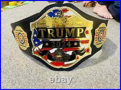 Donald Trump USA Presidential Election 2024 Championship Belt 2mm Brass Fastship