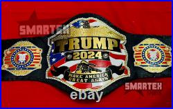 Donald Trump USA Presidential Election 2024 Championship Belt Brass 2mm adult Donald Trump USA Presidential Election 2024 Championship Belt Brass 2mm adult