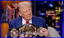 Donald Trump USA Presidential Election 2024 Championship Belt Brass 2mm adult Donald Trump USA Presidential Election 2024 Championship Belt Brass 2mm adult