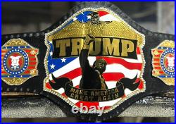 Donald Trump USA Presidential Election 2024 Championship Brass Belt 2MM Adult Donald Trump USA Presidential Election 2024 Championship Brass Belt 2MM Adult
