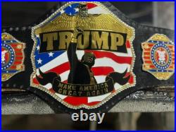 Donald Trump USA Presidential Election 2024 Championship Brass Belt 2MM Adult Donald Trump USA Presidential Election 2024 Championship Brass Belt 2MM Adult