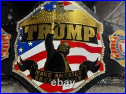 Donald Trump USA Presidential Election 2024 Championship Brass Belt 2MM Adult Donald Trump USA Presidential Election 2024 Championship Brass Belt 2MM Adult