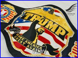 Donald Trump USA Presidential Election 2024 Championship Brass Belt 2MM Adult Donald Trump USA Presidential Election 2024 Championship Brass Belt 2MM Adult