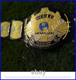 Dual Winged Eagle Wrestling Championship Replica Title Belt 6MM ZINC Adult Size