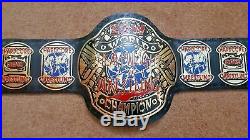 ECW WORLD HEAVYWEIGHT WRESTLING CHAMPIONSHIP BELT. ADULT SIZE (2mm plates)