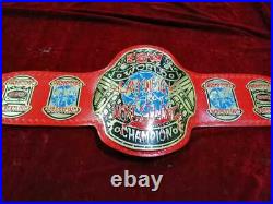 ECW World Heavyweight Wrestling Championship Belt Adult Size Leather Strap