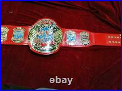 ECW World Heavyweight Wrestling Championship Belt Adult Size Leather Strap