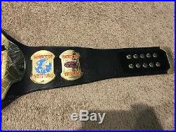 Ecw Wwf Ultra Deluxe 4mm Heavyweight Championship Belt Replica (wcw) ULTRA RARE