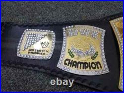 Edge Rated R Spinner Championship (2MM) Belt Adult Size champion Mattel Brass