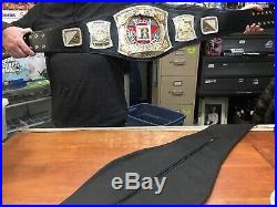 Edge Rated R Spinner Replica WWE WWF Championship Title Belt RARE W AUTO