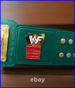 European Championship Replica Belt Wrestling Title Rare Collectible 2mm Brass