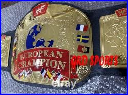 European Wrestling Championship belt Replica Title 2mm Adult Size