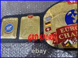 European Wrestling Championship belt Replica Title 2mm Adult Size