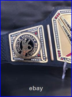 Fan Inspired Championship Wrestling Belt Replica 2mmBrass Adult Hustle Loyalty