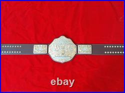 Fandu Big Gold Nickel/gold Wrestling Championship Title Belt Brown Strap