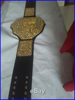 Fandu Unisex Nickel/gold Texture Wrestling Championship Belt Title flawed