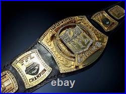 Fantasy Football Champion Belt Gold Trophy with Crystals Winner Prize Award