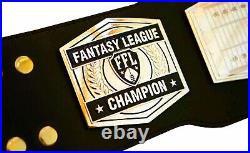 Fantasy Football Championship Belt Belt Adult Replica 2mm Brass Fantasy League